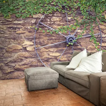 

Wall mural-Wheel of Time-200x140 cm