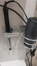 Holder Shelf-Accessories Hair-Straightener-Holder Hair-Dryer Wall-Mounted Storage Bathroom