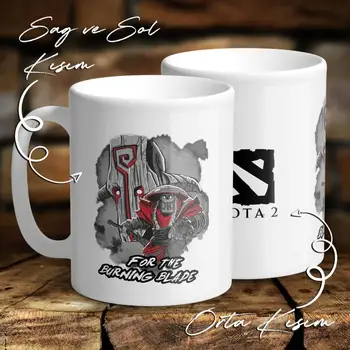 

DOTA Mug Retro Game World of DOTA Coffee Milk Mug Gaming Style Office Coffee Mug Drinkware cup Gift Free shipping