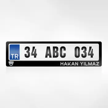 

Personalized Is Dacia Logo Plates Of Is Special Plate Letter Number Car 1. Grade Flexi Using Üretilmektedir gift