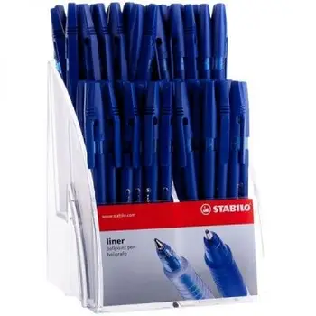 

Display ballpoint pens Stabilo liner 808, 80 pcs., Blue, 0,7mm