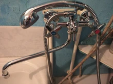 Bathroom-Faucets Frap Tube Water-Outlet Hot-And-Cold-Water-F2220 Left Right Long 90-Degrees