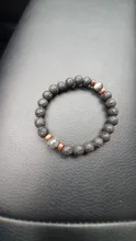 Pulsera de cuentas estilo tibetano para hombre, brazalete de abalorios, piedra de luna, diseño lava, buda, budista, chacras