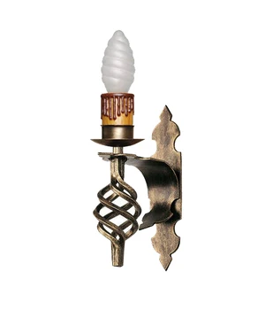 

Sconce 1 light rustic decoration model rondeño forging