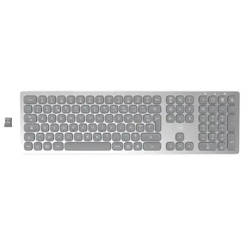 

MOBILITY LAB ultra-thin wireless Keyboard with metallic finish-Silver