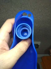 Botella de agua portátil de plástico para perros y mascotas, Bol plegable de viaje al aire libre, alimentador de agua potable, 250ml/500ml