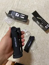 Torch Waterproof Hanging-Lamp Work-Light Tactical-Flashlight Usb Rechargeable Magnetic-Lanterna