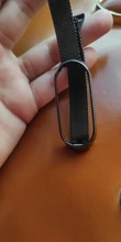 Correa para Xiaomi Mi banda 3 4 5 pulsera de acero inoxidable banda de reloj para Mi banda 5 4 3 muñeca correa de la correa de malla de relojes de la banda