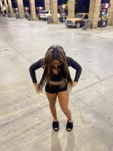 Nabeauty-Peluca de cabello humano con encaje frontal en T para mujeres negras, postizo de encaje transparente con reflejos marrón, nudos blanqueados, Remy