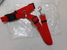 Correa de seguridad para perros y gatos, productos para mascotas, cinturón de seguridad ajustable para coche, arnés de asiento para cachorros, correa universal de viaje con clip