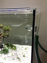 AQUARIUM-FILTER Lily-Pipe Outflow Glass Surface-Skimmer Planted NICREW And with 13mm