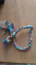Juguetes Para perros grandes resistentes a mordeduras, cuerda de hueso de algodón interactiva para cachorros y perros pequeños, cuerda para limpiar los dientes