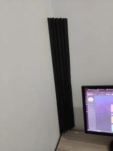 Padding Bass-Trap Acoustic Studio Insulation Wall-Foam Soundproofing Black NEW Price