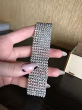 Joyería de moda Punk Hip Hop para hombre y mujer, Gargantilla de malla con elementos para el cuello, Collar con broche de langosta de cristal con incrustaciones de diamantes de imitación