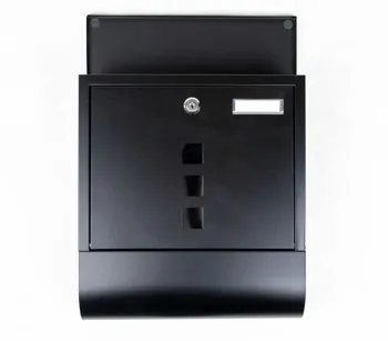 

607647 Mail bag 31x10x33 cm with front door and magazine rack