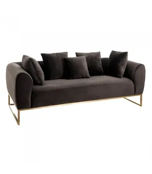 

3 SEATER SOFA VELVET TOP 196X84X67 CM