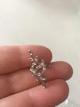 Pendientes de Clip para oreja de hoja dorada para mujer, 1 Uds., estrellas, diamantes de imitación, escalada, Piercing para cartílago elegante, sin agujero