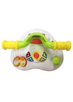 

Steering wheel driving fabulous motorboat