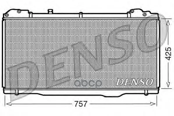 Радиатор Системы Охлаждения Denso арт. DRM23023