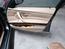 Tirador interior de puerta de coche izquierdo y derecho, manija con cubierta embellecedora, en color gris, beige y negro, para BMW E90, 3 series E91, 316 318 320 325 328