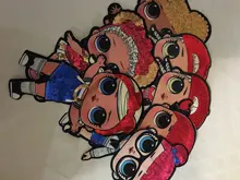 Parches de dibujos animados para mujeres y niñas, parche bordado de moda, para ropa, decoración, tela de lentejuelas