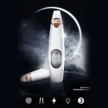 ЖК-дисплей для удаления угрей USB пор вакуумная акне Удаление прыщей вакуумным отсосом, Инструменты для ухода за кожей лица Уход за лицом аппарат для алмазной дермабразии