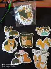 Pegatinas de animales para perros de compañía, dibujos animados, Golden Retriever, perro, juguete para niños, portátil, botella de agua para coche, pegatina para bicicleta, 80/50