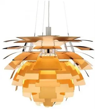 

Arti 60 ceiling Lamp, inspired by P. Henningsen, aluminium, golden