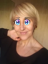 EASIHAIR-Peluca de cabello sintético para mujer, cabellera artificial corto liso de fibra de alta temperatura, color negro y marrón con flequillo de corte Pixie, Cosplay