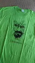 2017 Nueva Moda Heisenberg Breaking Bad Camisetas Hombre Camisetas Hombre Hombres Fresco Tee Shirt Tops Manga Corta de Algodón Camisetas #191