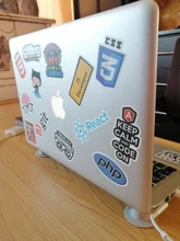 Pegatinas de programación de Internet para ordenador portátil, paquete de etiquetas de viaje para Skateboard, 10/50 Uds.