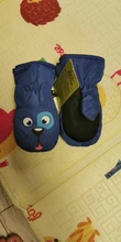 Children Gloves Mittens Waterproof Kids Winter Girls Non-Slip Boy Warm for 1-8Y Velvet