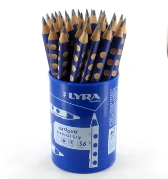 

Display graphite triangular pencils Lyra groove graphite 36 pcs/pack