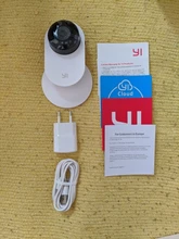 YI 1080p camara vigilancia interior IP sistema de vigilancia de seguridad con visión nocturna para el hogar/oficina/camaras de seguridad inalambricas para el hogar