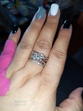 FDLK-Anillo de boda de compromiso para mujeres finas, piedra Natural de circonita AAA, tamaño 5, 6, 7, 8, 9, 10, 11 y 12