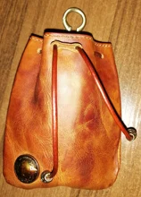 Mini Wallet Purse Pouch Key-Holder Drawstring Vintage Genuine-Leather Women Small New