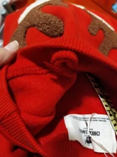 Suéteres de Navidad para la familia, sudaderas con capucha de Navidad, pijamas cálidos de Santa Claus, bordado de alce, regalo para niños y adultos, 19 colores, 2021