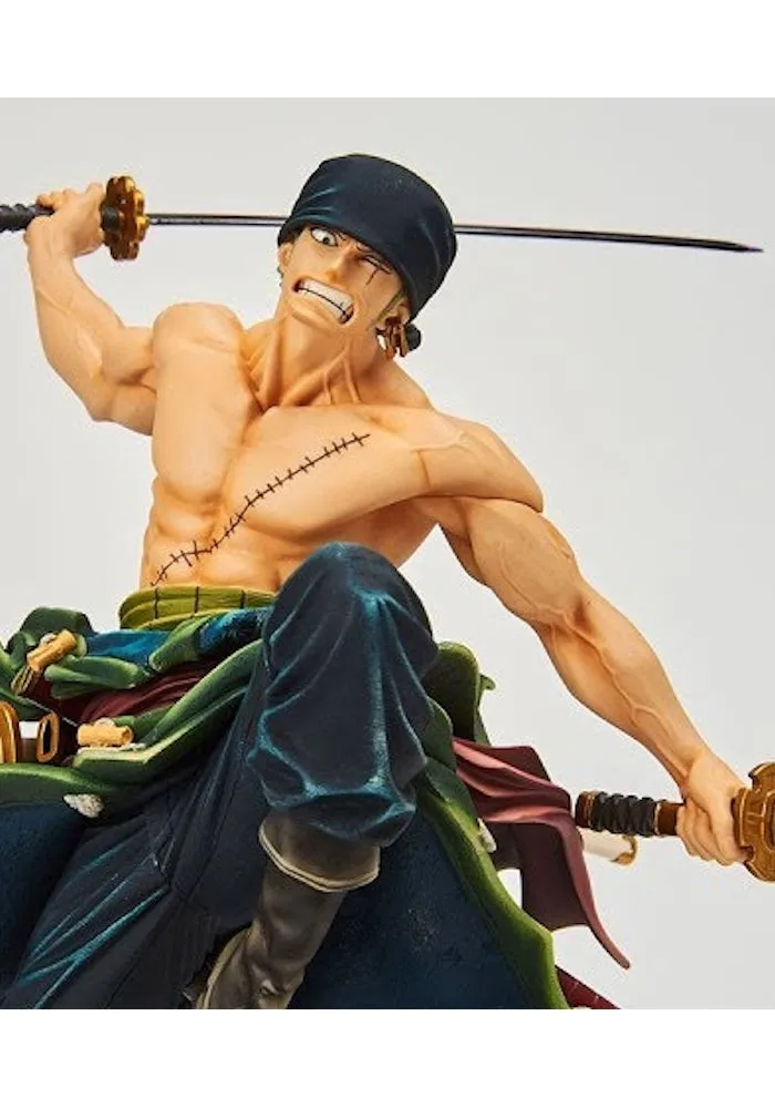 Banpresto World Figure Colosseum Vol 1 Bwfc Roronoa Zoro One Piece Pvc Statue New Aliexpress