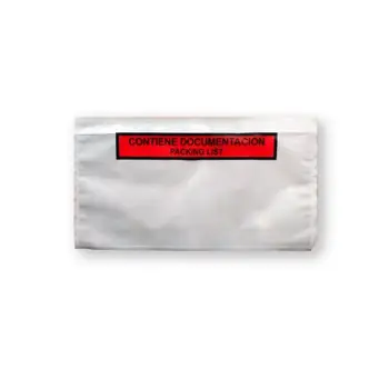 

(1000x) Packing List Envelopes 240x140mm "Contains Documentation"-1 thousand