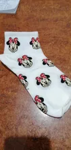 2021 Disney las mujeres de dibujos animados de calcetines de las niñas Mickey Minnie Mouse suave transpirable de verano calcetín de algodón barco corto calcetines de Navidad