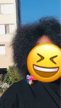 Yaki recto Afro corto sintético, pelucas para mujeres negras africanos Fluffy Pelo Rizado marrón oscuro Natural de Color rojo Cosplay
