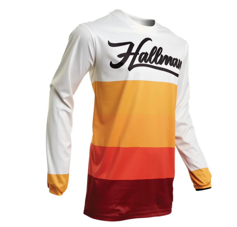 Men's Long Sleeve Motorcycle Downhill Jersey Motocross T-shirt MTB Shirt Riding Bicycle Clothing Camisa Bike Masculino Cycling Shirt