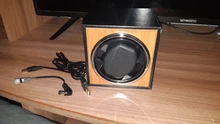 Fuente de alimentación USB, caja de bobinado de reloj mecánico negro, agitador de Motor, Mini soporte para bobinadora de reloj, mostrar el almacenamiento de joyas, Organizador