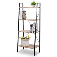 WOLTU 60*35*148cm 4-Tier Ladder Bookshelf Shelving Unit 2