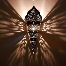 Настенный светильник, настенный светильник, алюминиевый фонарь, марокканская Этническая 0807191226