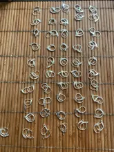 Ganchos para pendientes de plata de ley 100, accesorios de cuentas DIY, ganchos de pendientes de cierre de palanca componentes de racores, 925 Uds.