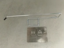 Bathroom Shelf Paper-Holder Toilet-Roll Wall-Mount Stainless-Steel Towel-Rack