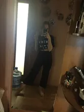 Pantalones de punto finos para mujer, pantalón suelto, de pierna ancha, cintura elástica, hasta el tobillo, talla grande, S-4XL