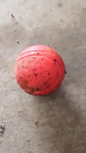 HOOPET Perro Pelota de Goma Juguete Mordedura-resistente Perros Pitbull Cachorro de Peluche Alimentos Para Mascotas