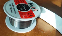 Kaisi-Alambre de soldadura fina, flujo de alambre de soldadura 0,3/0,4/0,5/0,6mm, Sn60 / Pb40 para trabajos de soldadura precisos